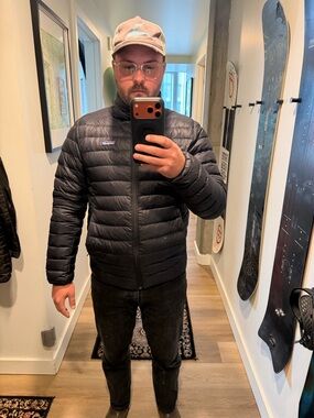 Patagonia Men’s Black Down Jacket